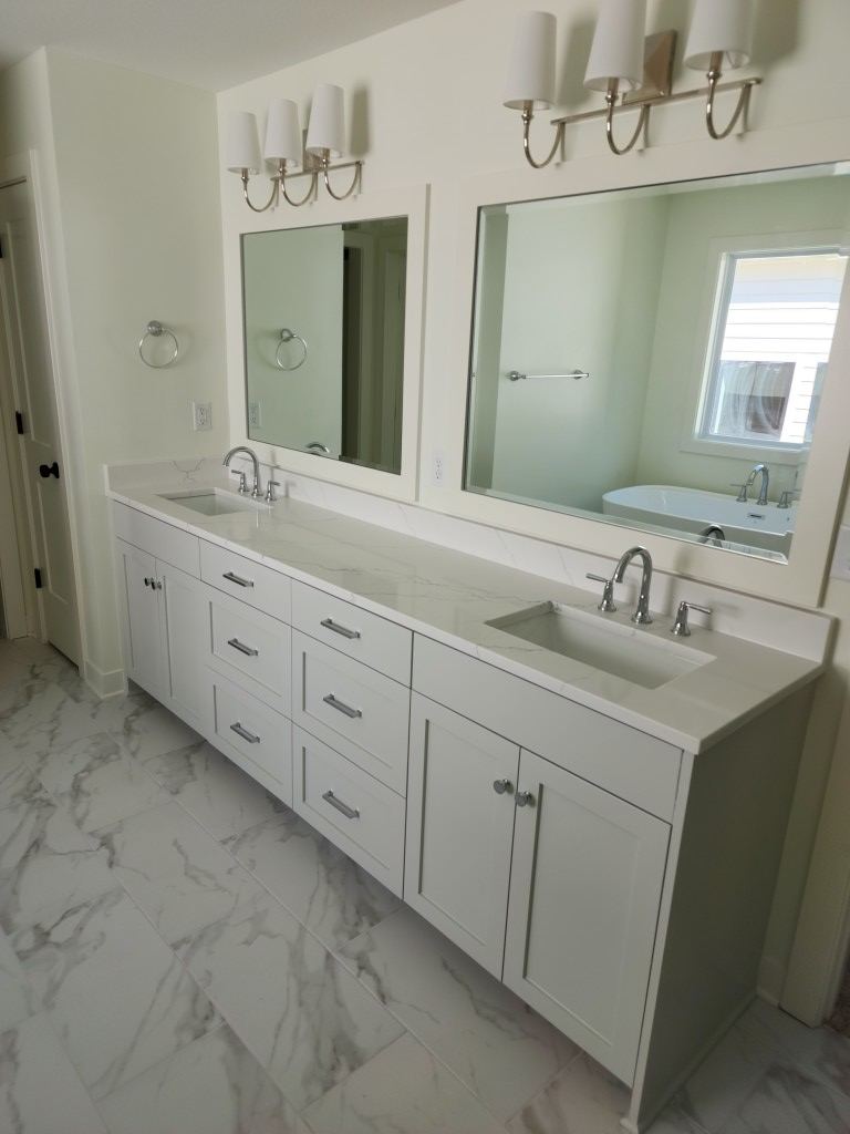 Modern Farmhouse Residence cabinetry detail in Fairway, KS