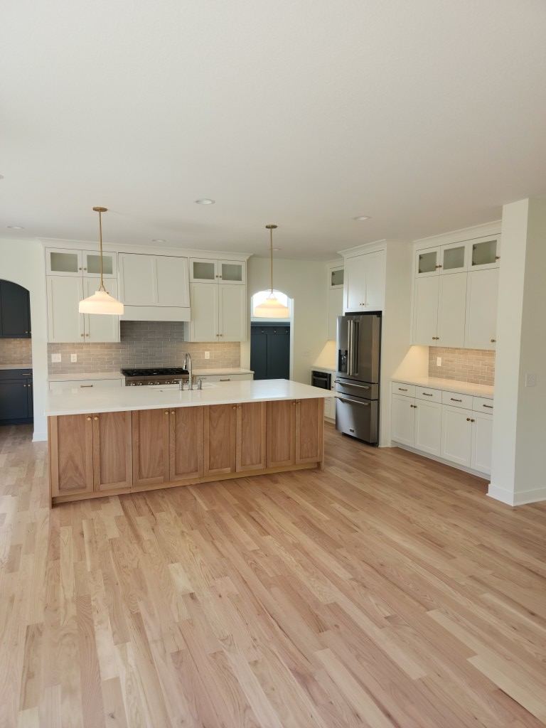 Modern Farmhouse Residence — custom cabinetry by Timbercraft in Fairway, KS