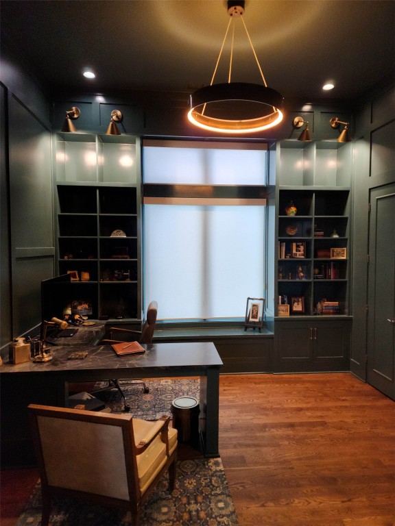 Rift White Oak Residence cabinetry detail in Blue Springs, MO
