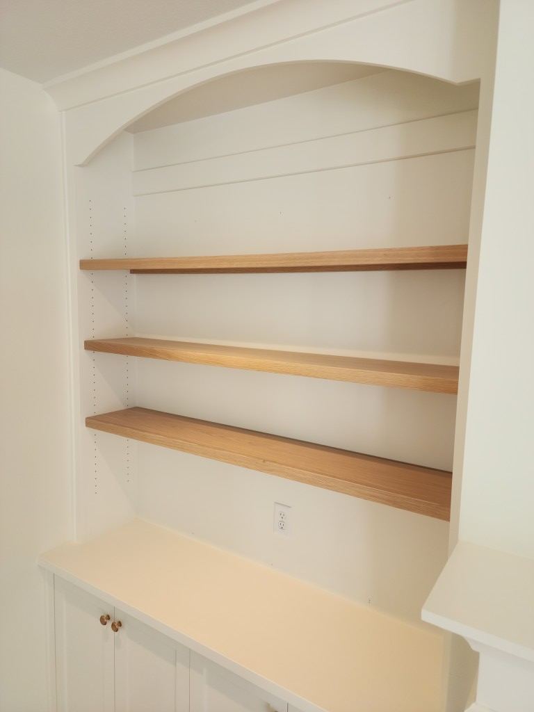 Modern Farmhouse Residence cabinetry detail in Fairway, KS